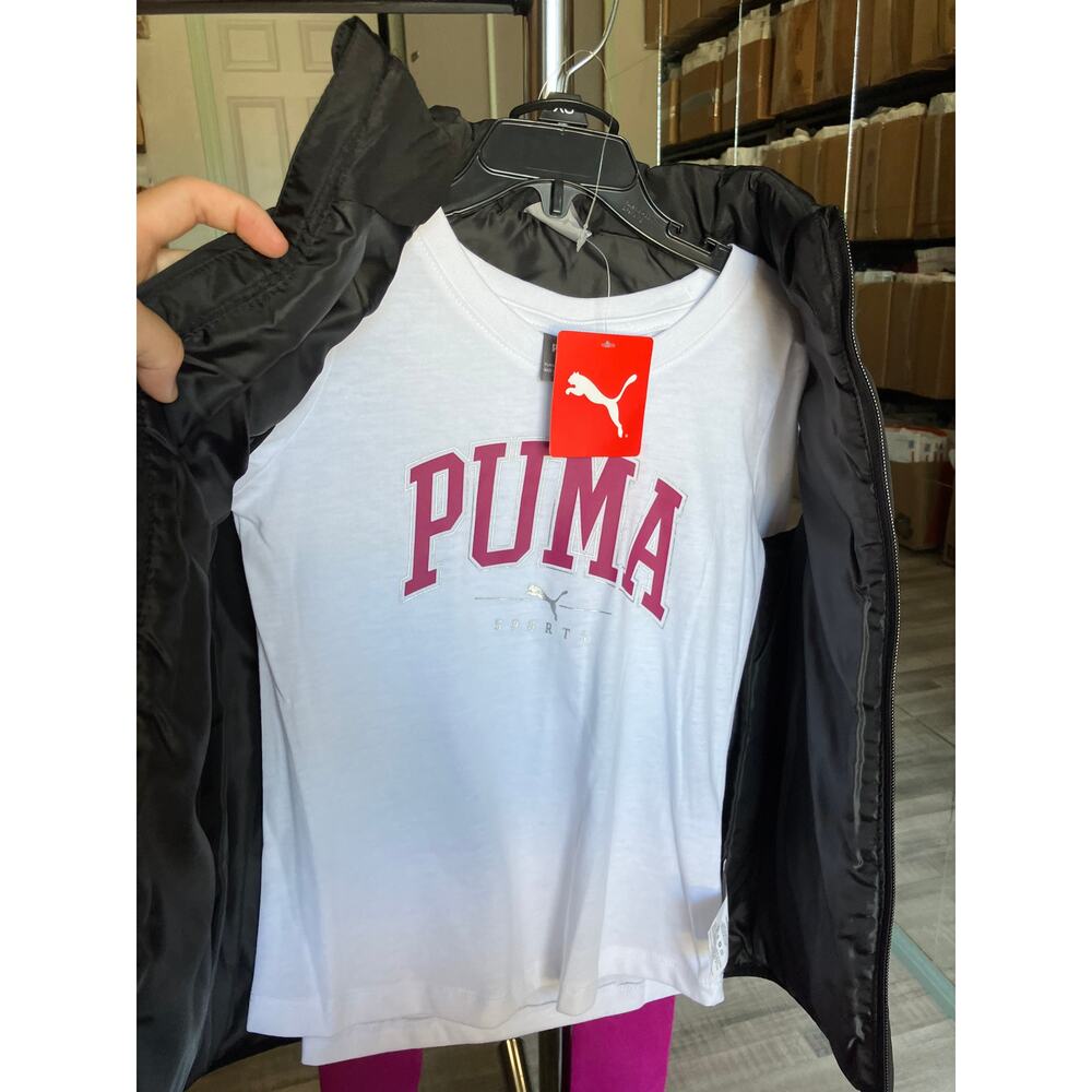 Puma Matching Sets Athletic Wear Puma 3 pc Pink Size XS - Picture 6 of 12